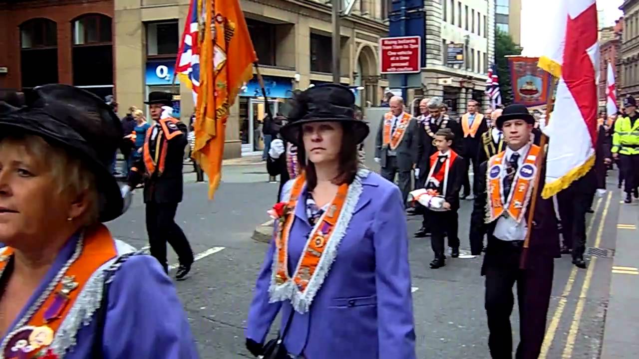 Manchester City Centre Orange Order Parade 2010