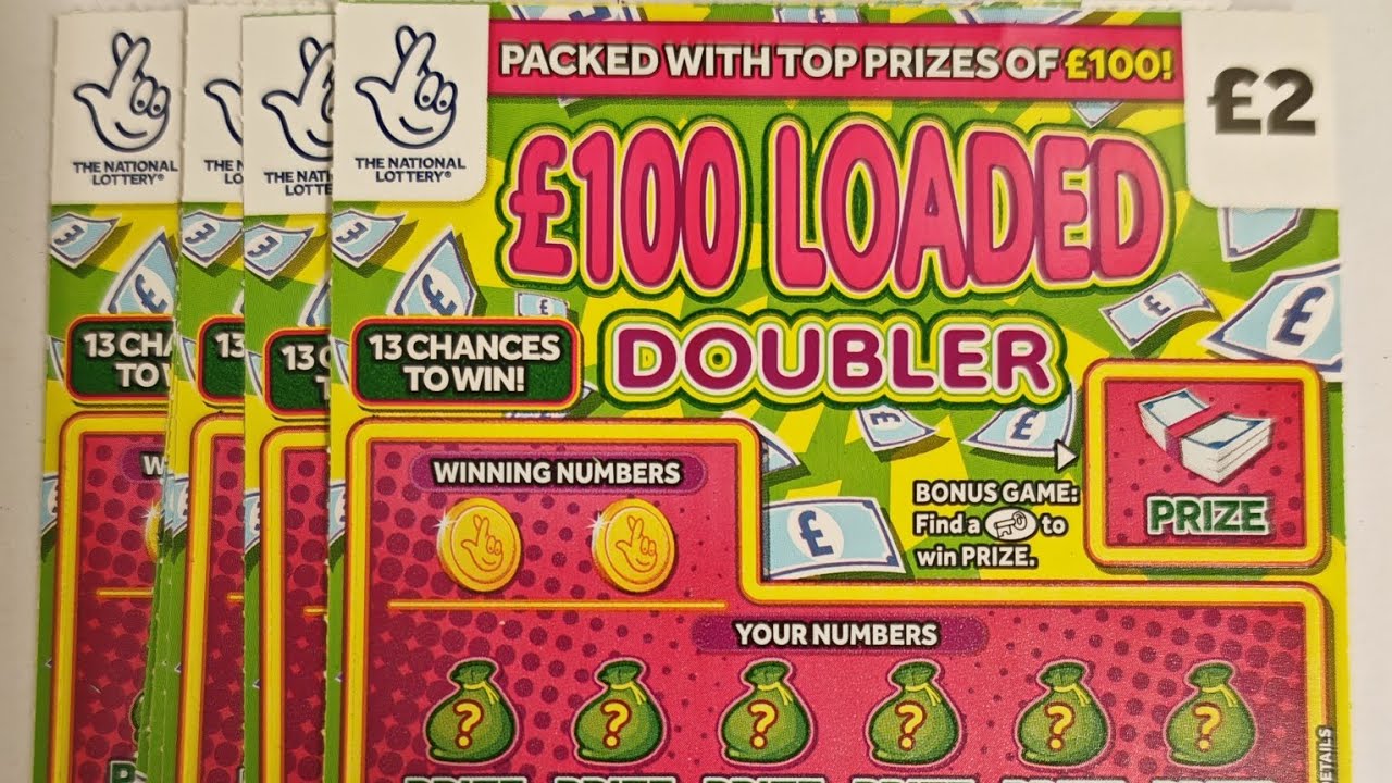 £100 loaded doubler scratch cards £20 in play 