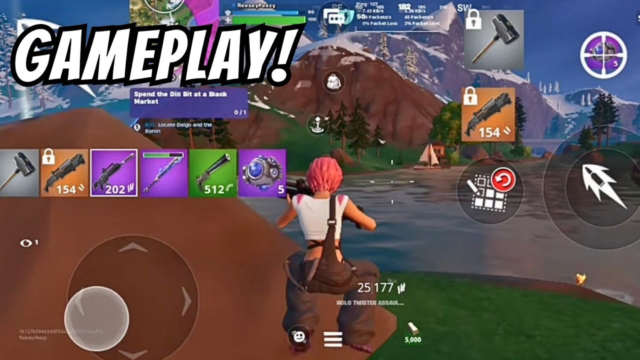 Fortnite Mobile 60 FPS Gameplay | Zero Build Full Gameplay | (Samsung S23 Ultra)