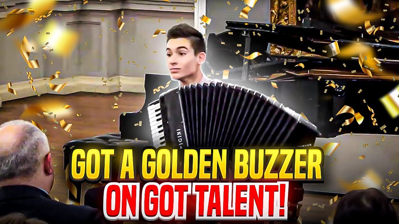 This ACCORDION MASHUP is so GOOD, it went to the finals of Got Talent Show!