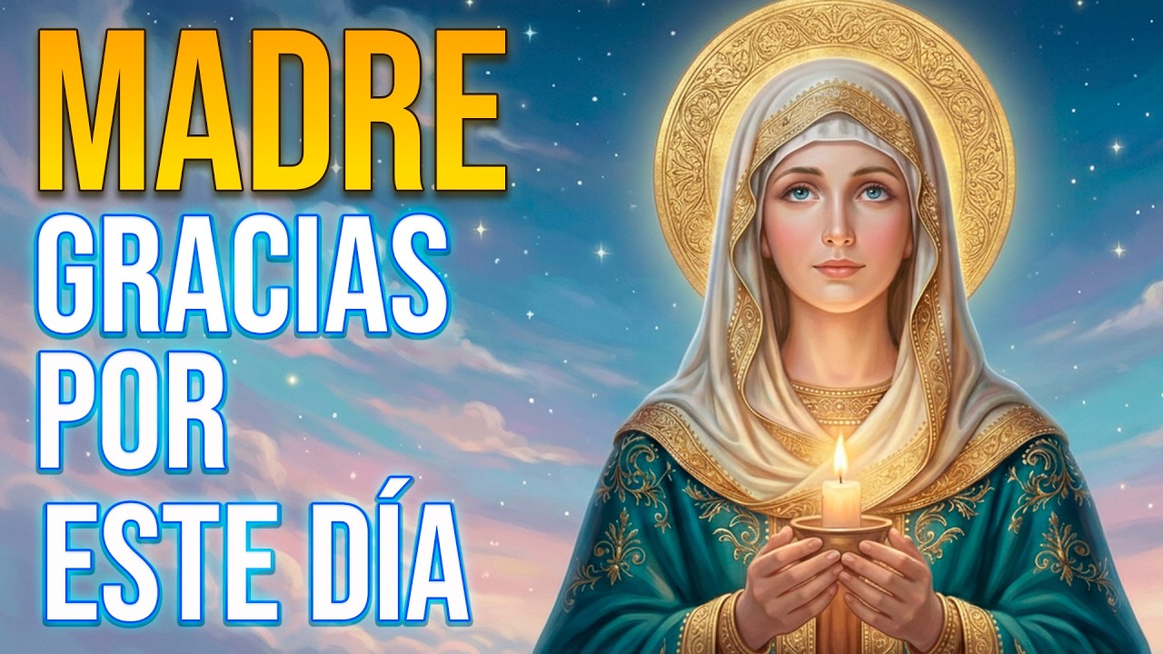 EN MANOS DE MARÍA — GRACIAS POR ESTE DÍA: LLENA MI CORAZÓN DE PAZ