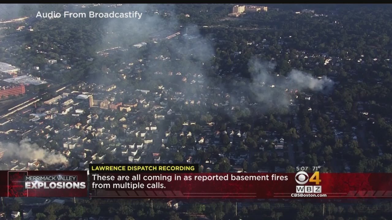 Merrimack Valley Explosions: Lawrence Fire Dispatch Recordings