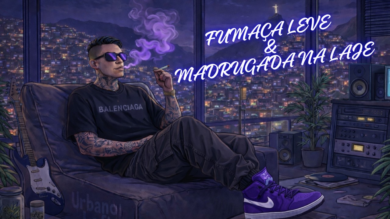 Fumaça Leve & Rap 420 na Madrugada | Chill Rap • Músicas 420 Vibes • Trap Lo-Fi da Favela