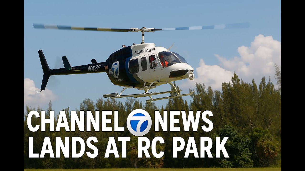 🚁 1/4 Scale Bell 206 NewsCopter | Powered by Kontronik 250 HVI &ndash; You Won&rsquo;t Believe It&rsquo;s RC!