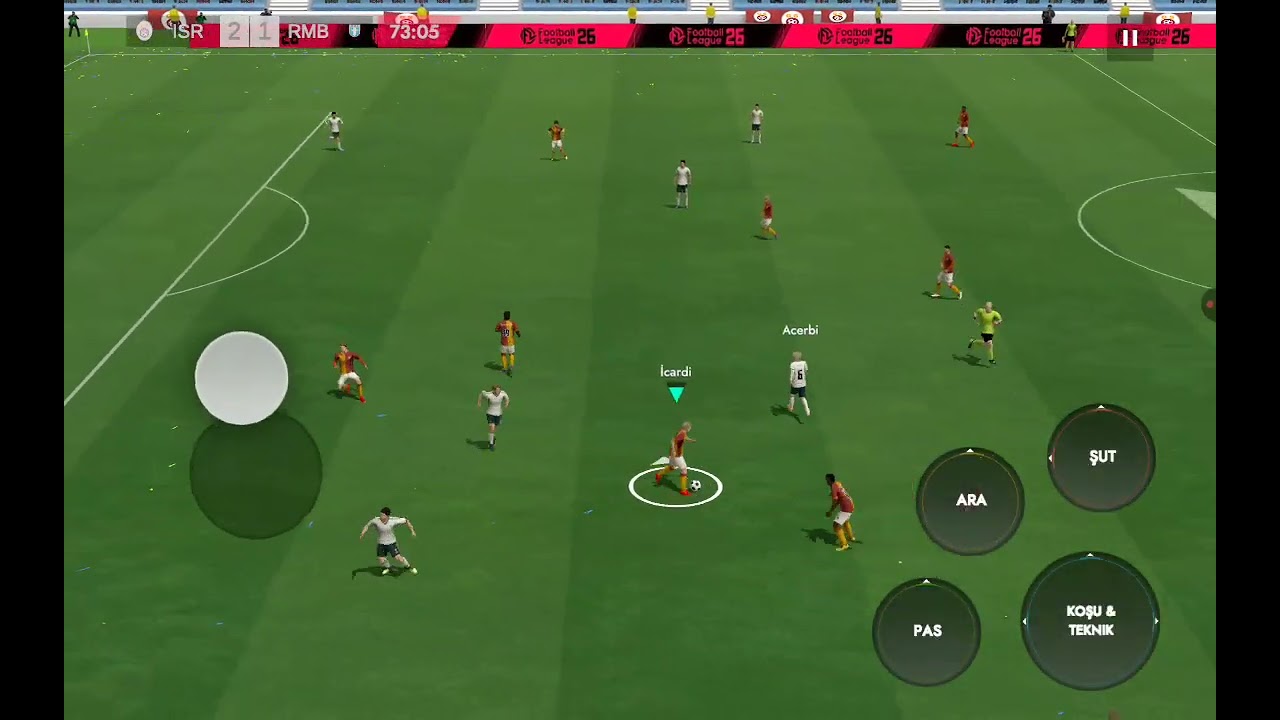 İlk videom Football League 2026'da Galatasaray'a Şampiyonlar Ligi kupasını kazandırmak