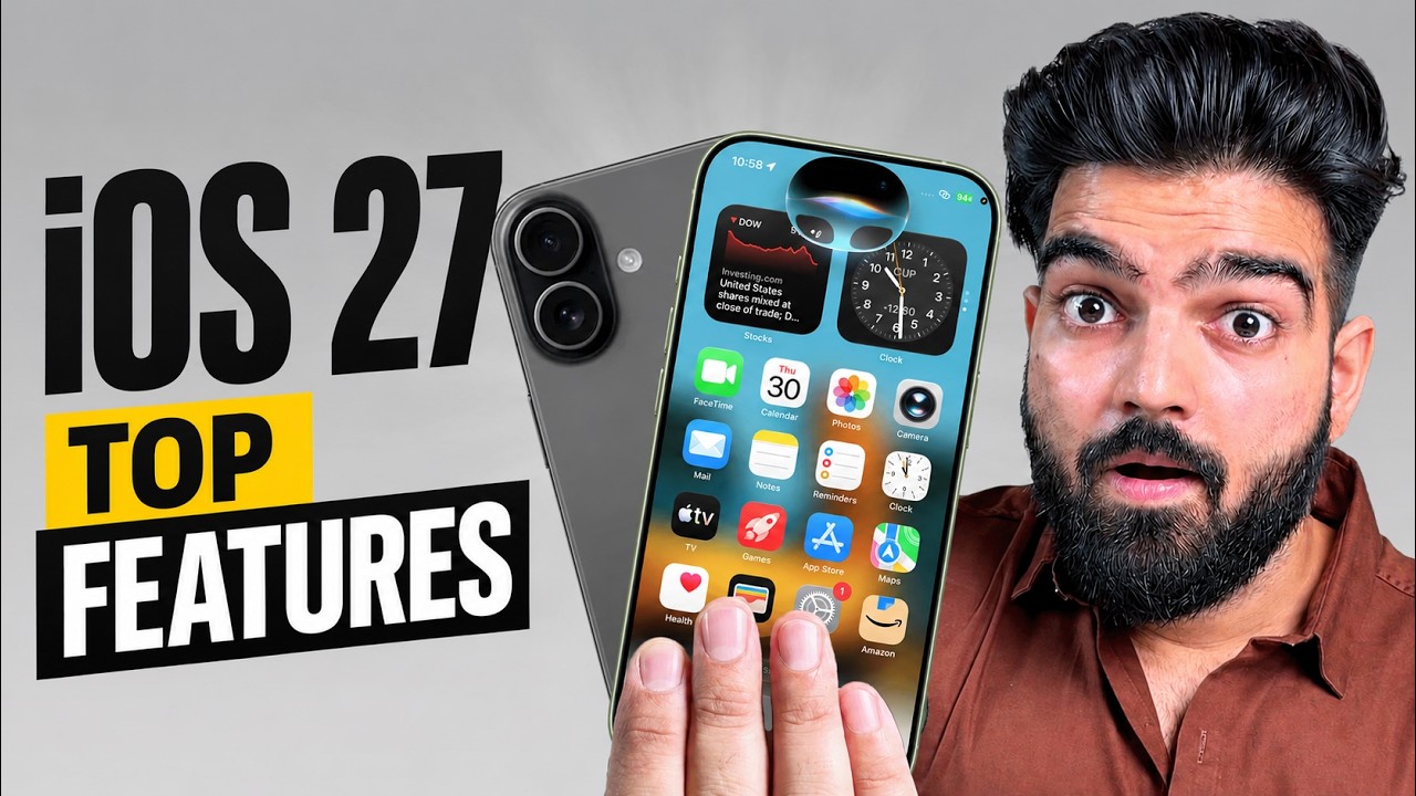 iOS 27 Top Features & Changes &ndash; Everything NEW!
