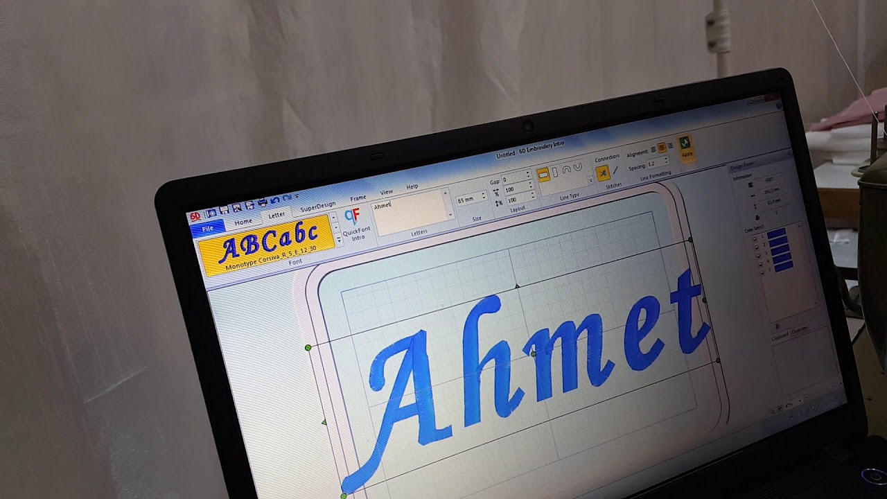 PFAFF Creative 1.5 Bilgisayarlı Nakış Makinası Kullanımı