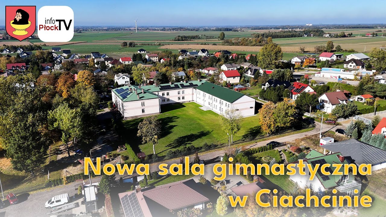 Nowa sala gimnastyczna w Ciachcinie