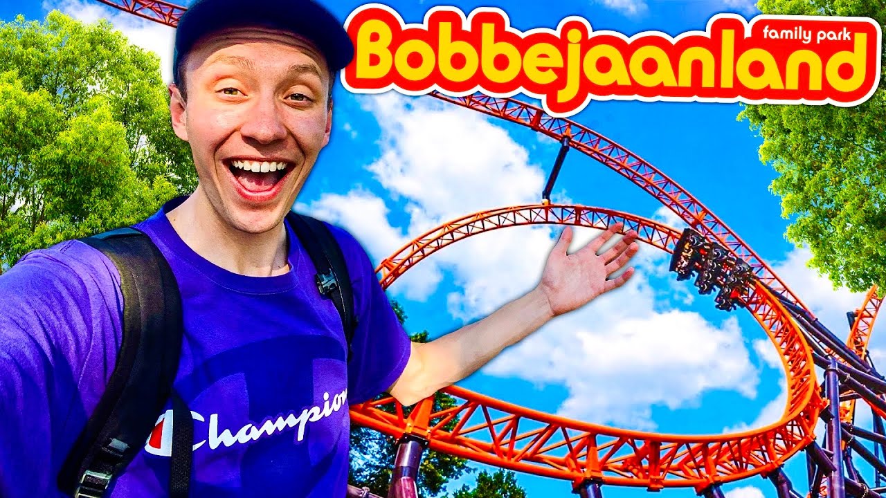 First Visit to Bobbejaanland! | Theme Park in Belgium, Vlog 2022
