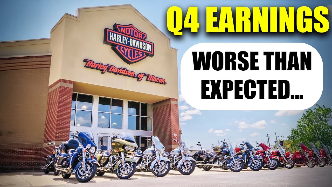 Harley's Q4 2025 Numbers DROP Tomorrow - Sales Collapse WORSE Than Expected (Feb 10)