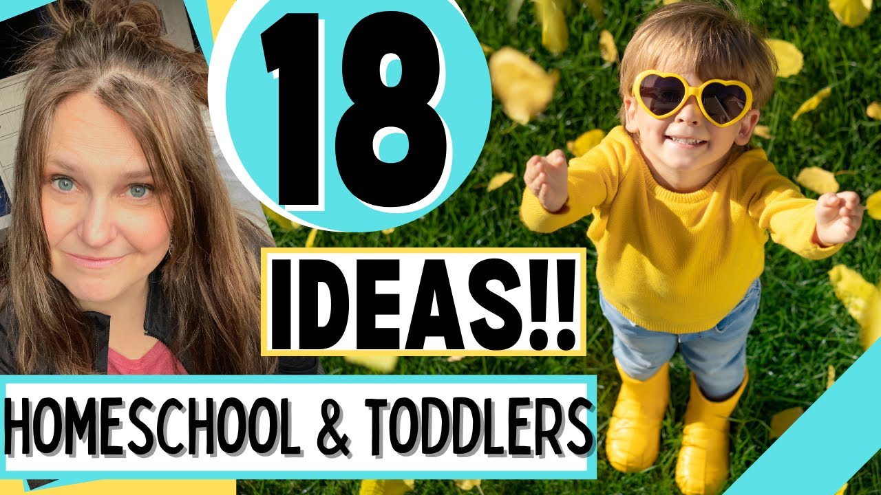 How to HOMESCHOOL w/TODDLERS & BABIES???