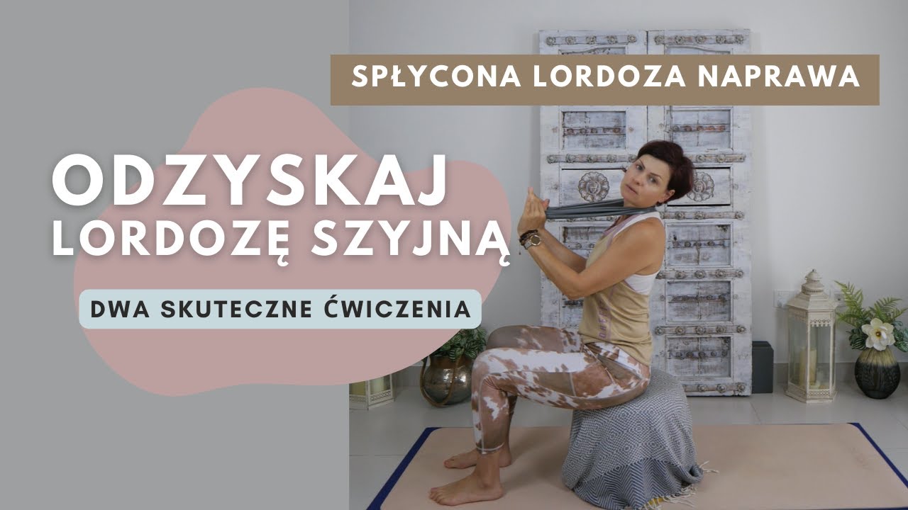 SPŁYCONA LORDOZA SZYJNA | Ćwiczenia na Zanik Lordozy Szyjnej