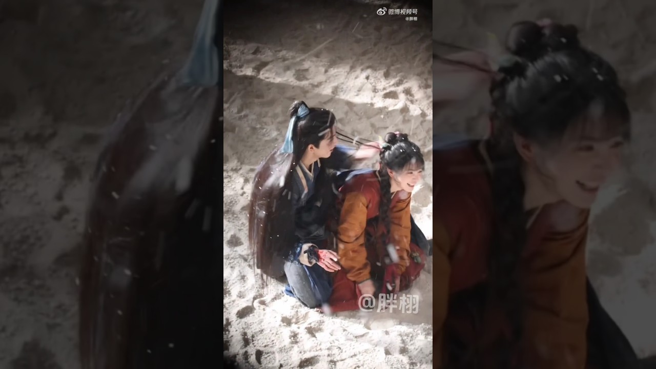 Tom and Jerry 😆 #ChasingJade #逐玉 #ZhangLinghe #TianXiwei #张凌赫 #田曦薇 #cdrama #chinesedrama