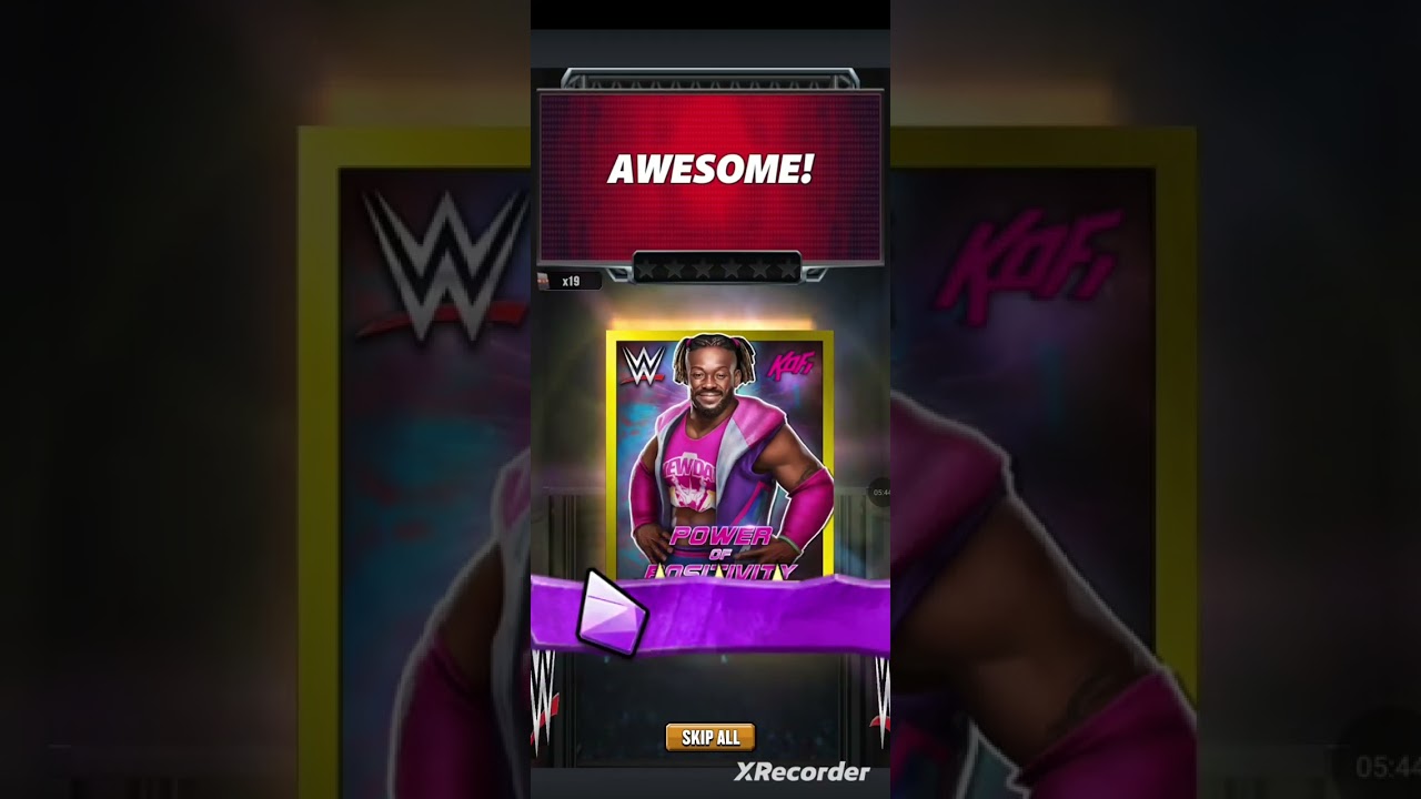 55 key pulls