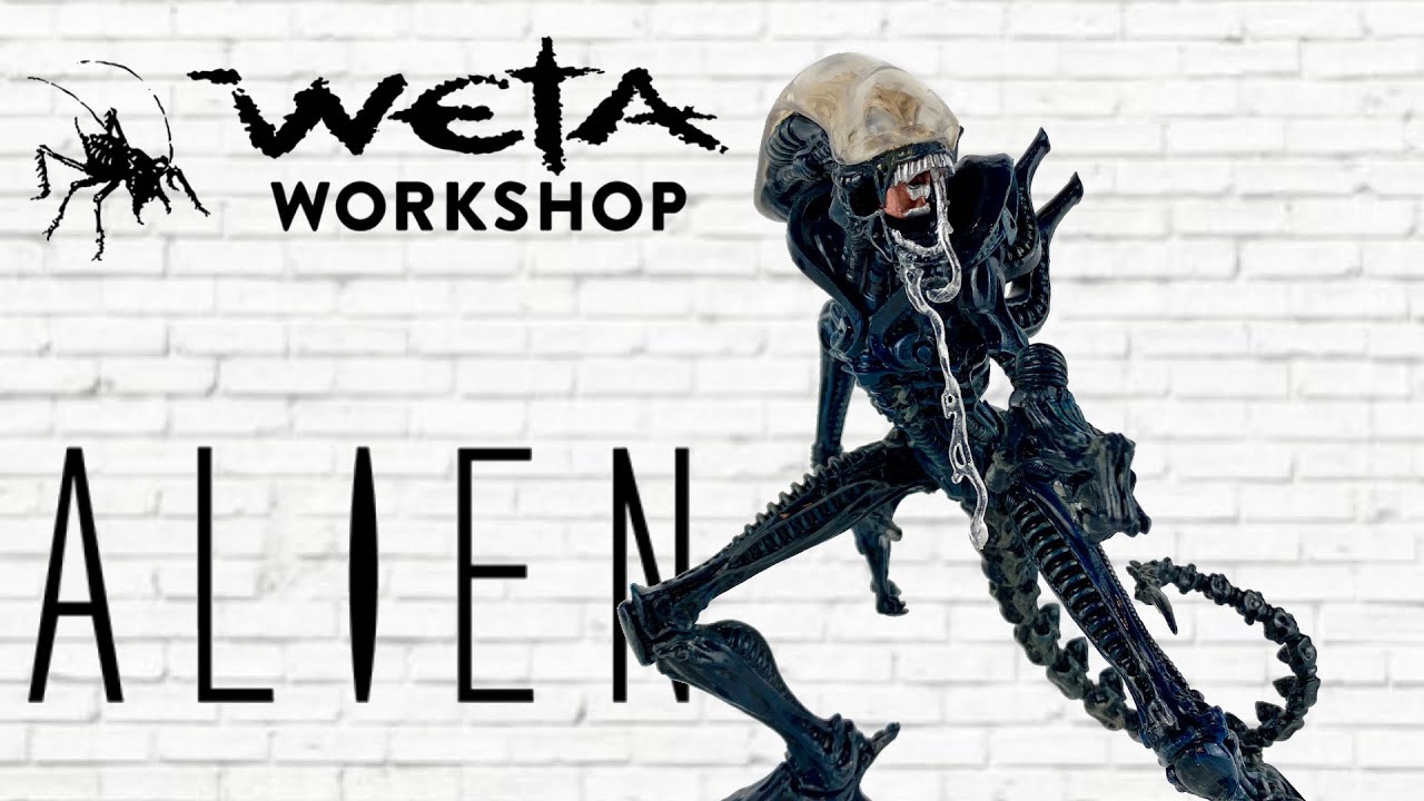 Weta Workshop Alien Mini Epics Xenomorph Figure Review and Size Comparison