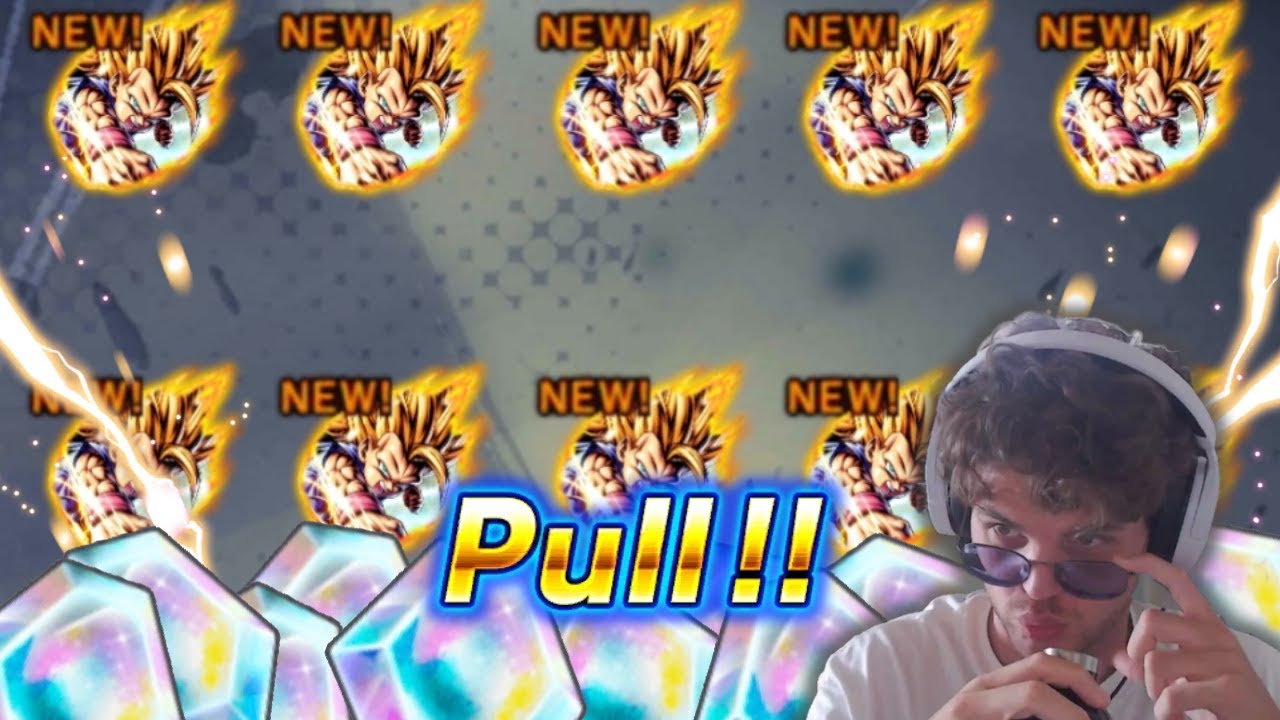 SUMMON SU GOKU SSJ3 GT E SUPPORTI - DB Legends Summon ITA