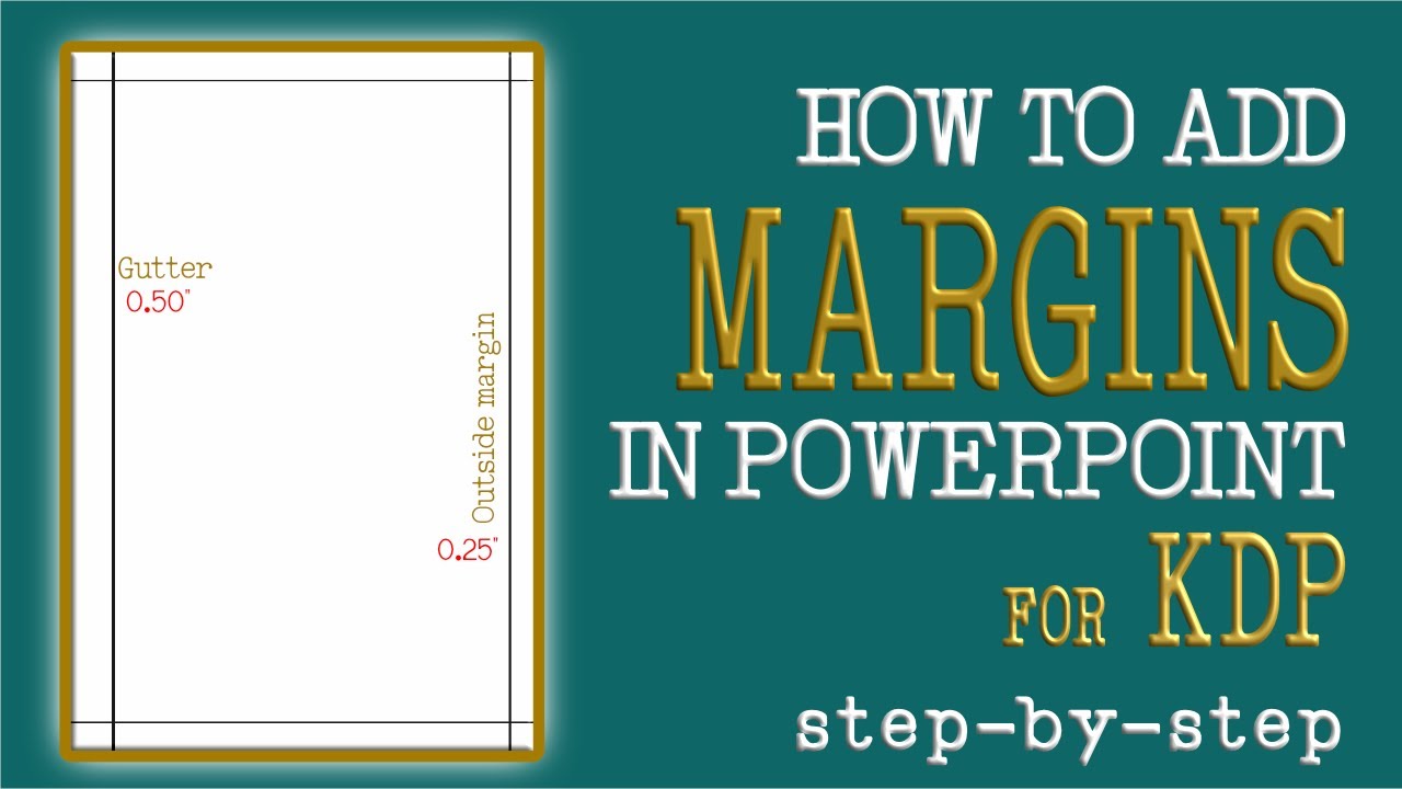 How to Add Margins in PowerPoint for KDP (Step-by-Step Page Setup Tutorial)