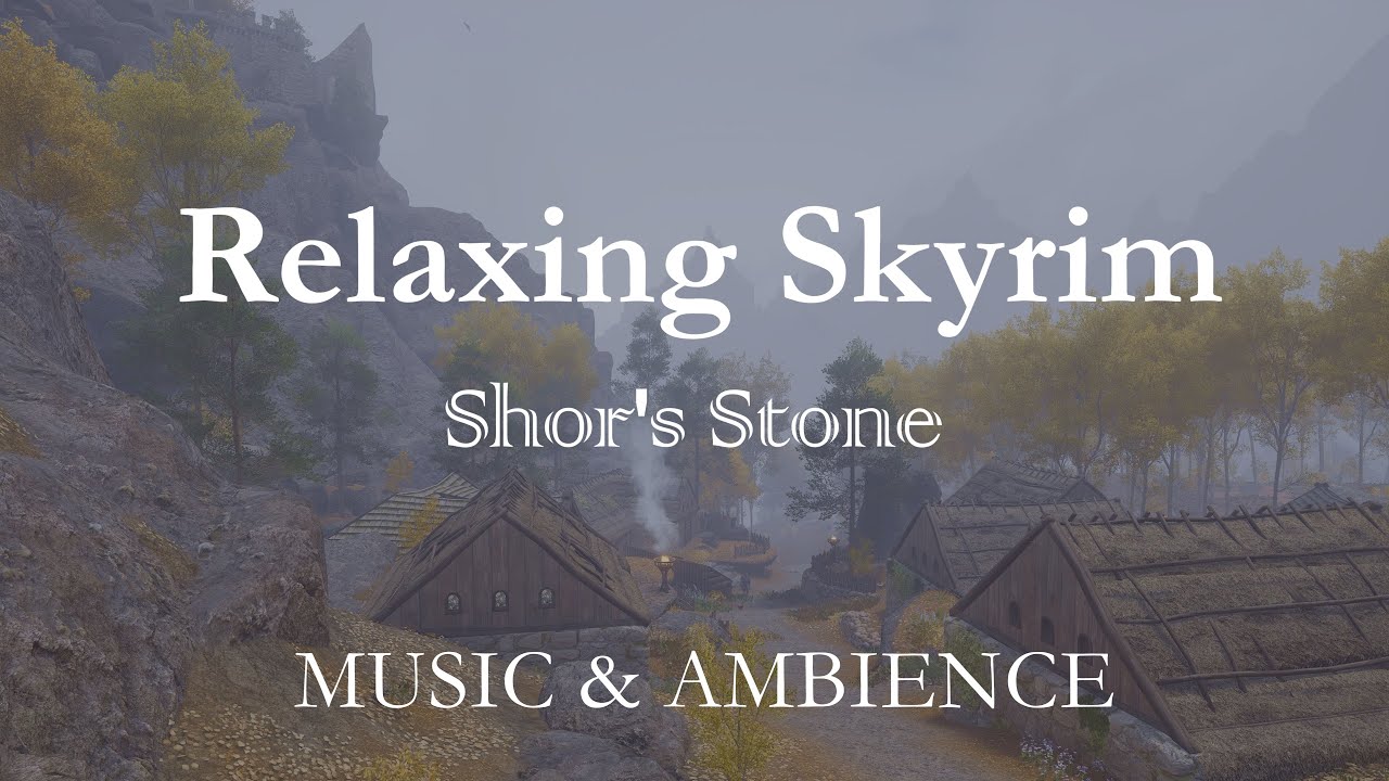 Twilight at Shor’s Stone | The Elder Scrolls V: Skyrim | Ambience & Relaxation