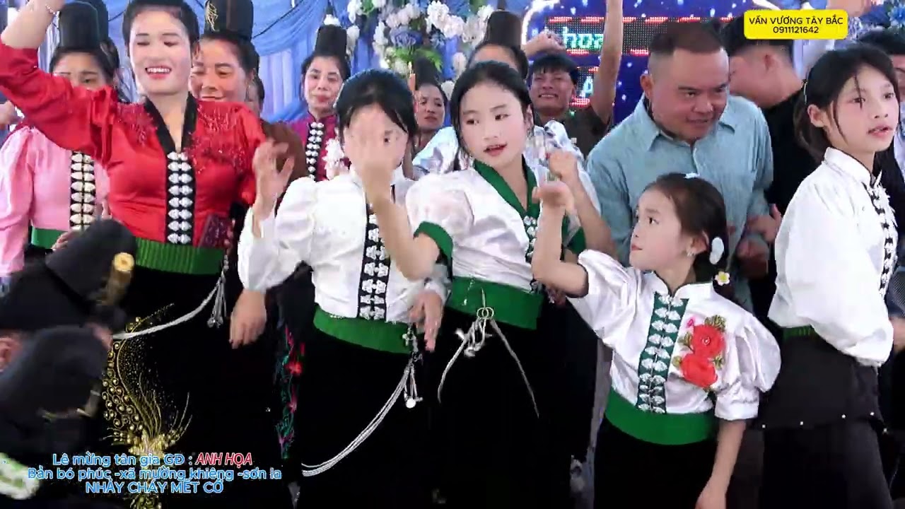 NHẢY MỪNG TÂN GIA GĐ : ANH HỌA bản bó phúc -mường khiêng -sơn la