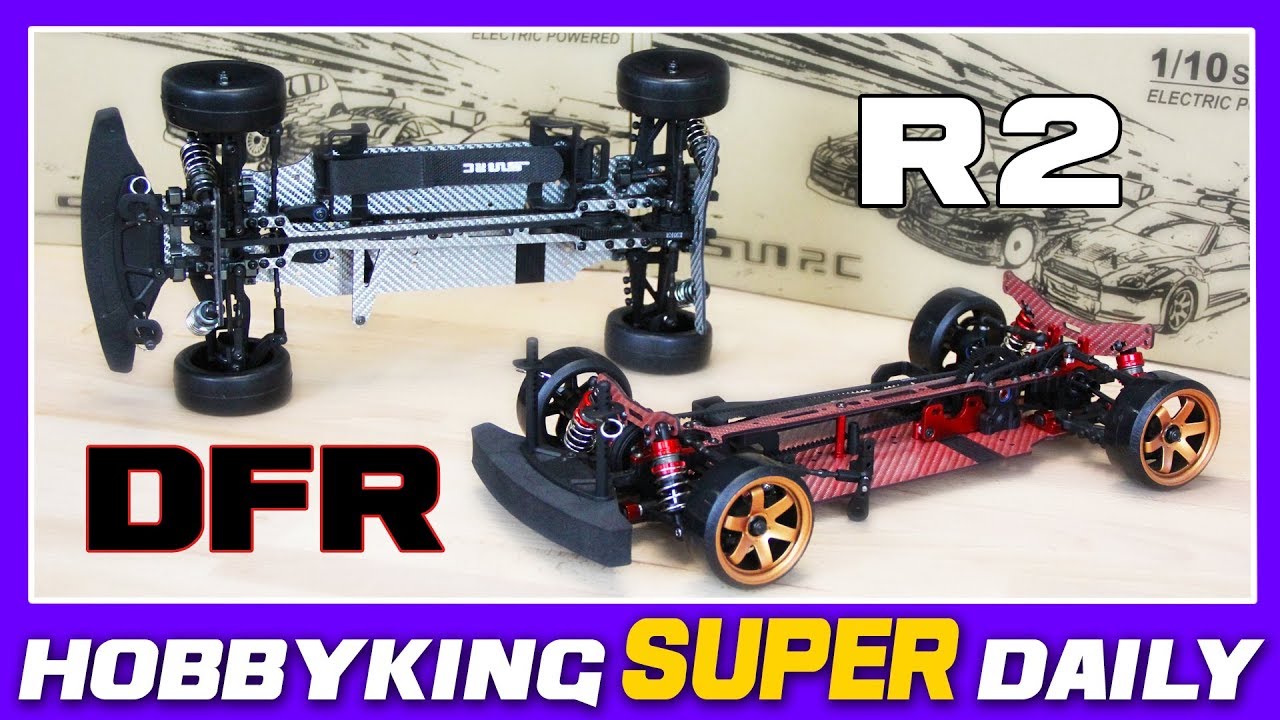 Blaze R2 1/10 Scale Touring Car and Blaze DFR 1/10 Scale Drift Chassis - HobbyKing Super Daily