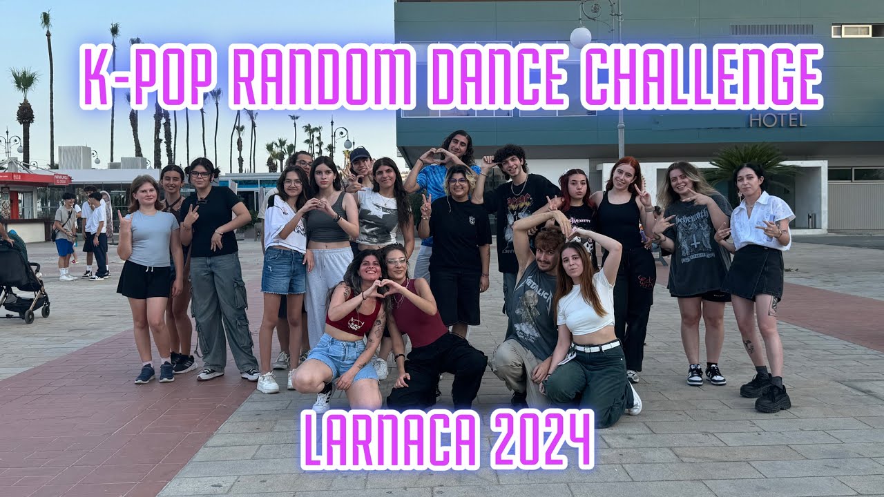 K-Pop Random Dance Challenge in Larnaca 2024