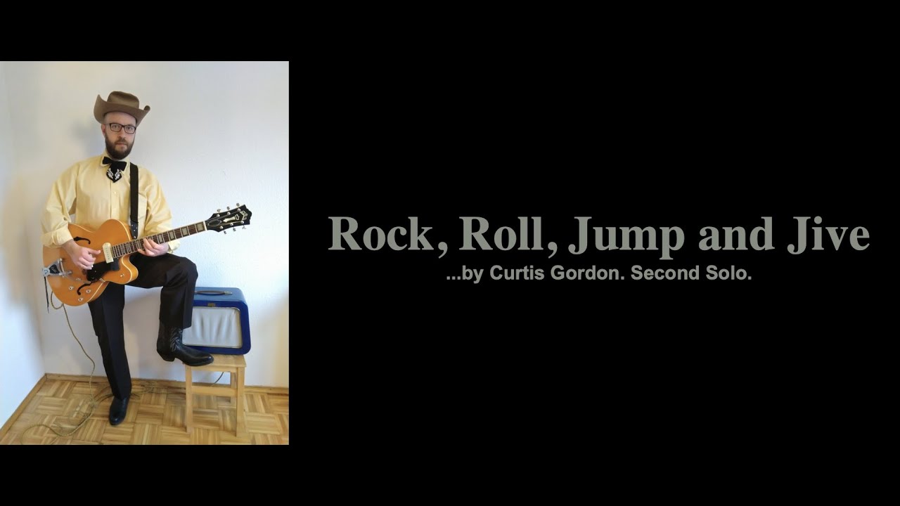 Rockabilly Finger Picking. Rock, Roll, Jump and Jive by Curtis Gordon, Solo 2