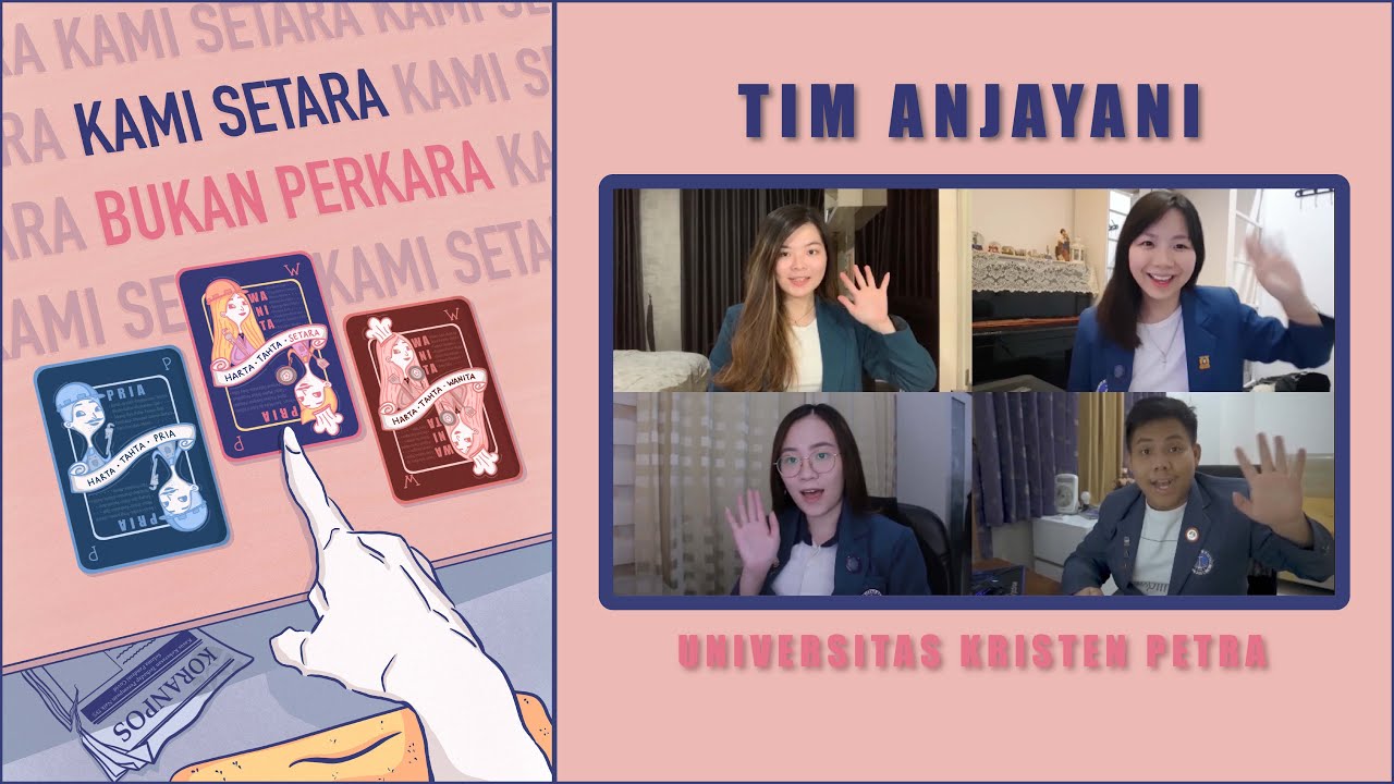 [LOMBA LO KREATIF DESAIN POSTER] KAMI SETARA BUKAN PERKARA - TIM ANJAYANI