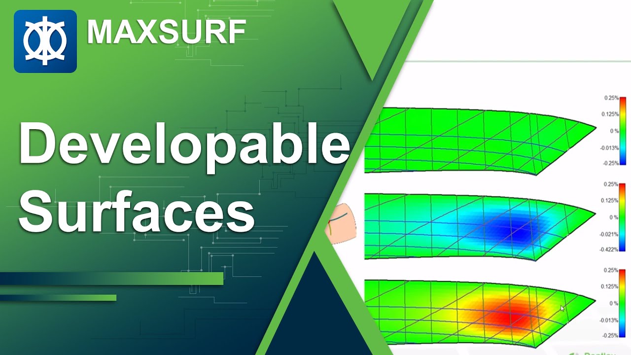 Designing with Developable surfaces in MAXSURF