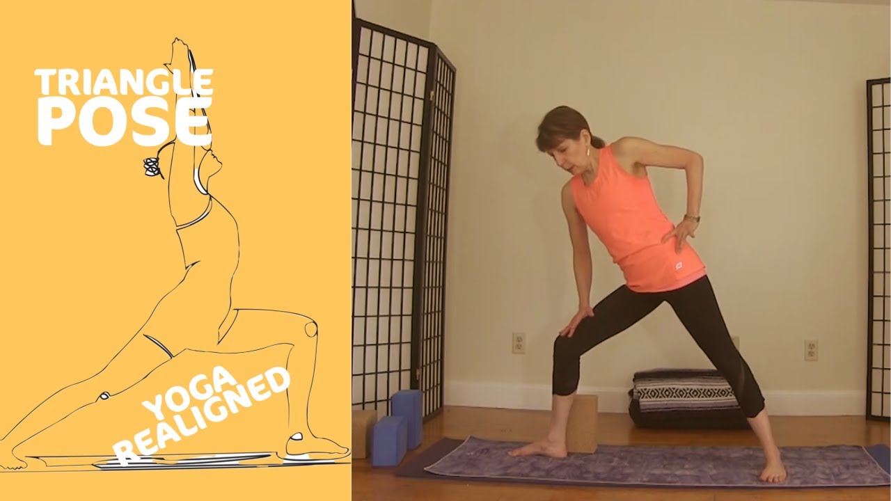 Modify your Yoga Pose - Triangle