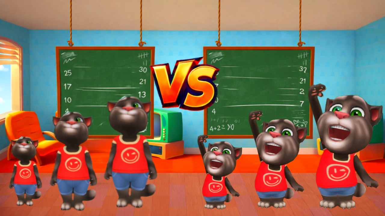 Talking Tom Cat 2018 vs Talking Tom Cat 2013 | Happy Birthday Talking Tom 1 vs Talking Tom 2 🧀🧀🧀