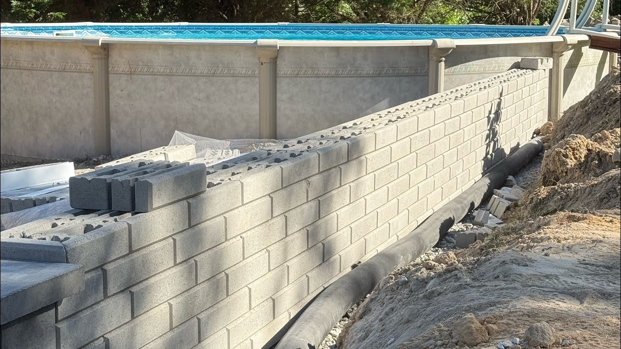 Techo Bloc Raffinato wall- Day 5 Timelapse