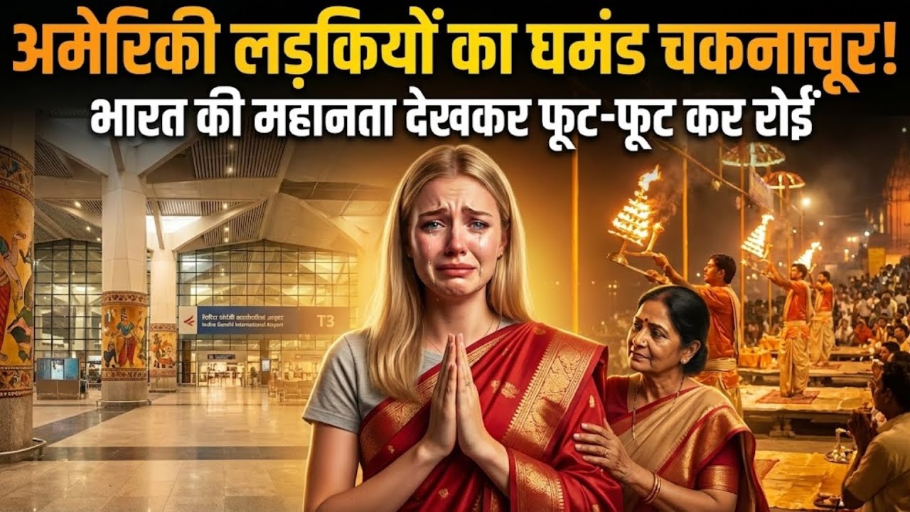 एक भारतीय माँ का प्यार देख रो पड़ी विदेशी लड़की! भावुक वीडियो #विदेशी_नज़र_भारत, #भारत_की_सच्चाई