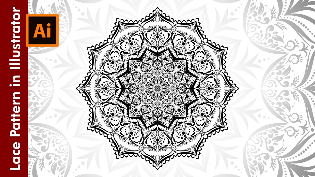 How to design Lace Patterns in Adobe Illustrator