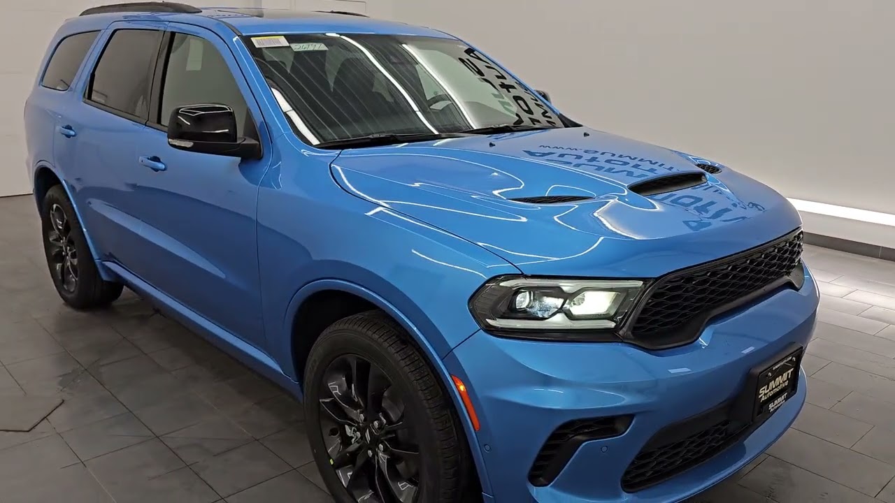 2026 DODGE DURANGO B5 BLUE GT PLUS BLACKTOP 4K WALKAROUND 26T97