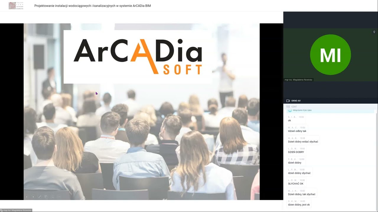 Projektowanie instalacji wodociągowych i kanalizacyjnych w systemie ArCADia BIM