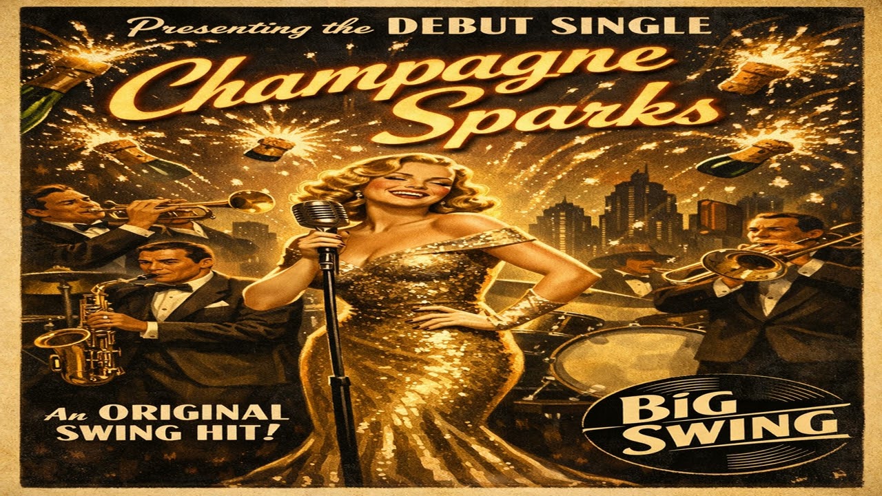 Ruby Valette - Champagne Sparks | Produced by Big Swing (Original 1930s Style Swing)