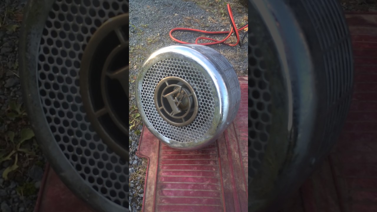 Federal Q Siren Test