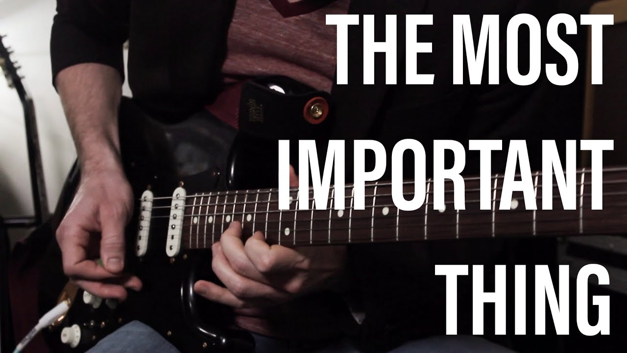 My NUMBER 1 TIP For Better Guitar Playing (2k Special)