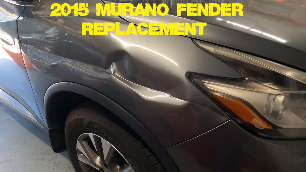 2015 Nissan Murano Front fender replacement
