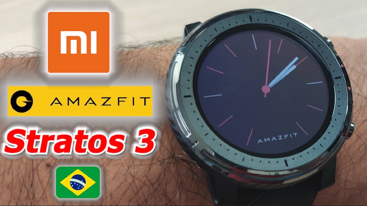 ★ Xiaomi Amazfit Stratos 3 - Unboxing PT-Brasil