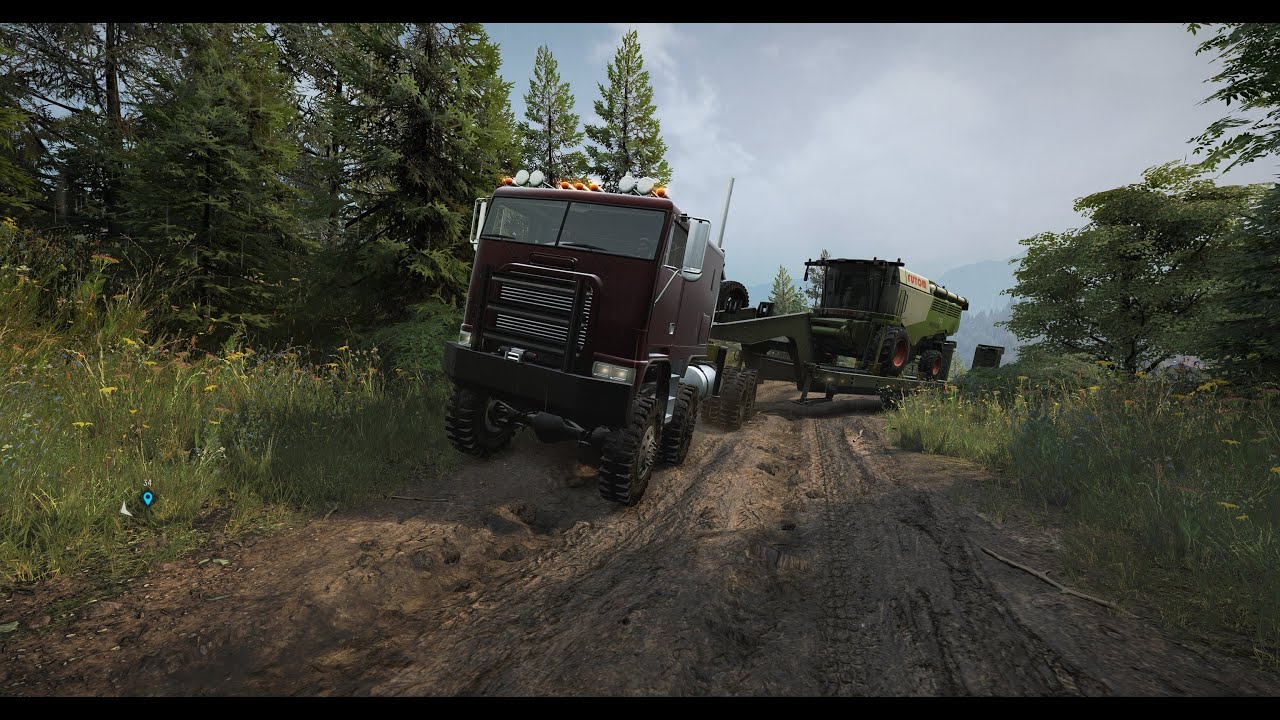 Nueva Maquinaria De Campo & Nuevo Camion - Solo Traslado - Pero Falto Algo.. - SnowRunner 2025
