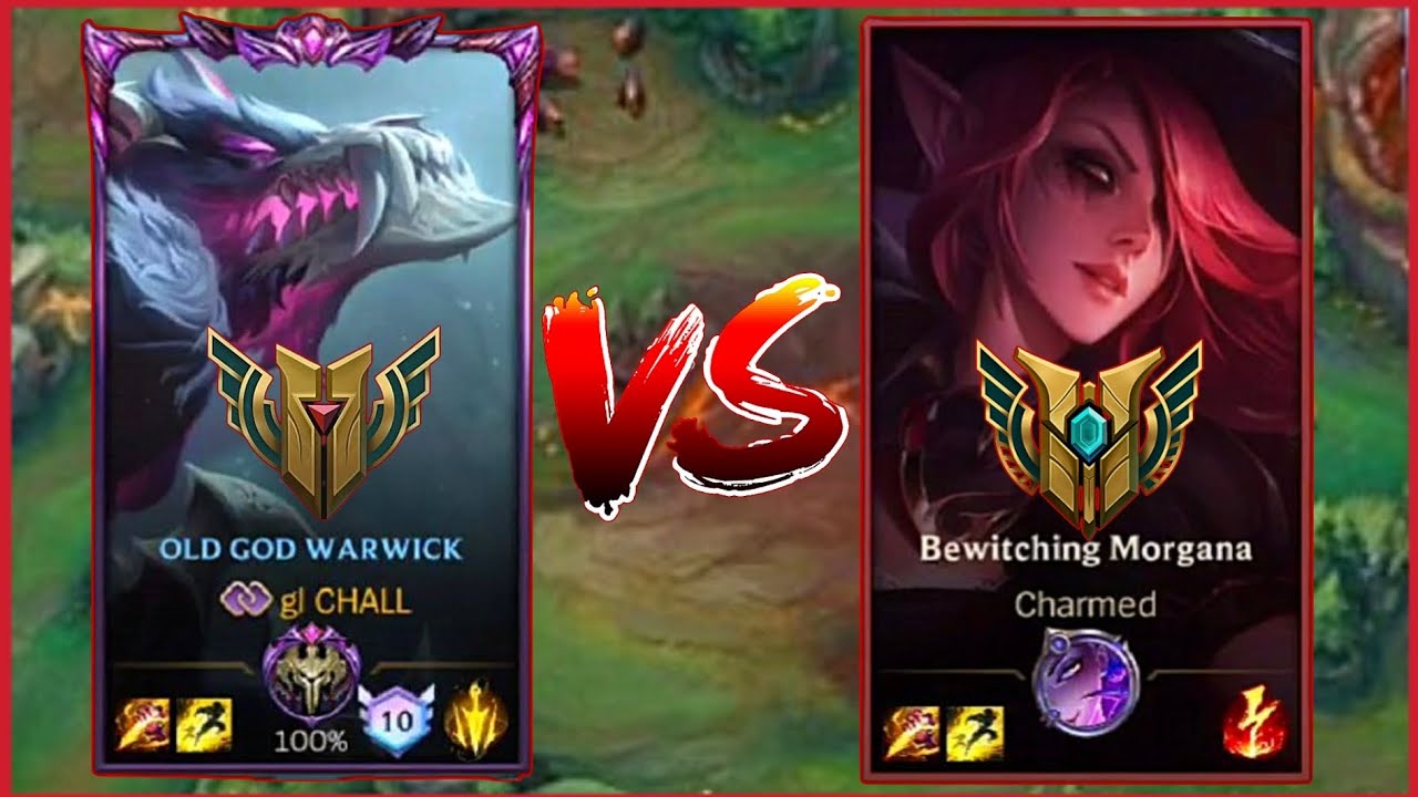 THAT'S HOW TO COUNTER MORGANA IN JUNGLE , WARWICK 0 DEATH GAMEPLAY | League Of Legends:Wild Rift.