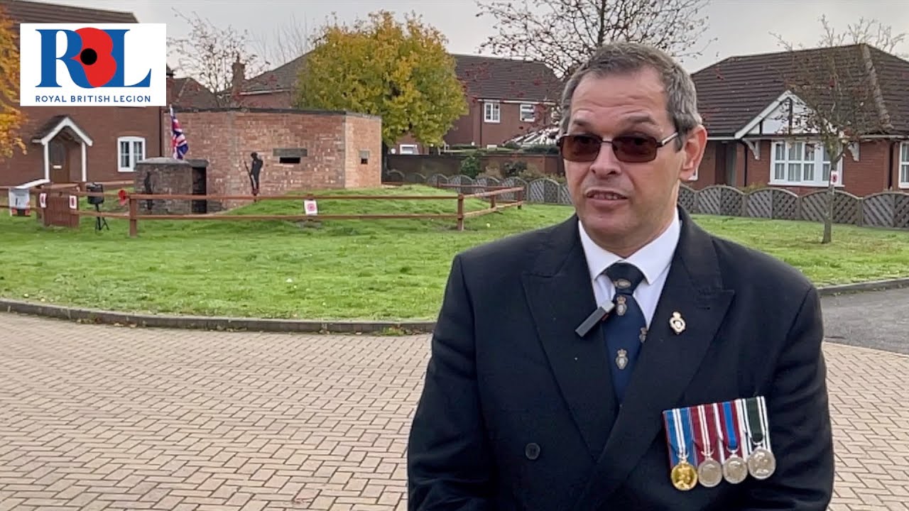 Graham Hewitt - Spalding President of Royal British Legion