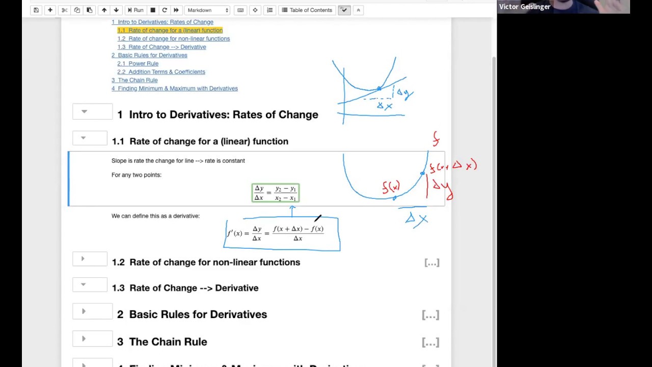 Calculus Review - M4S27 [2019-09-10]