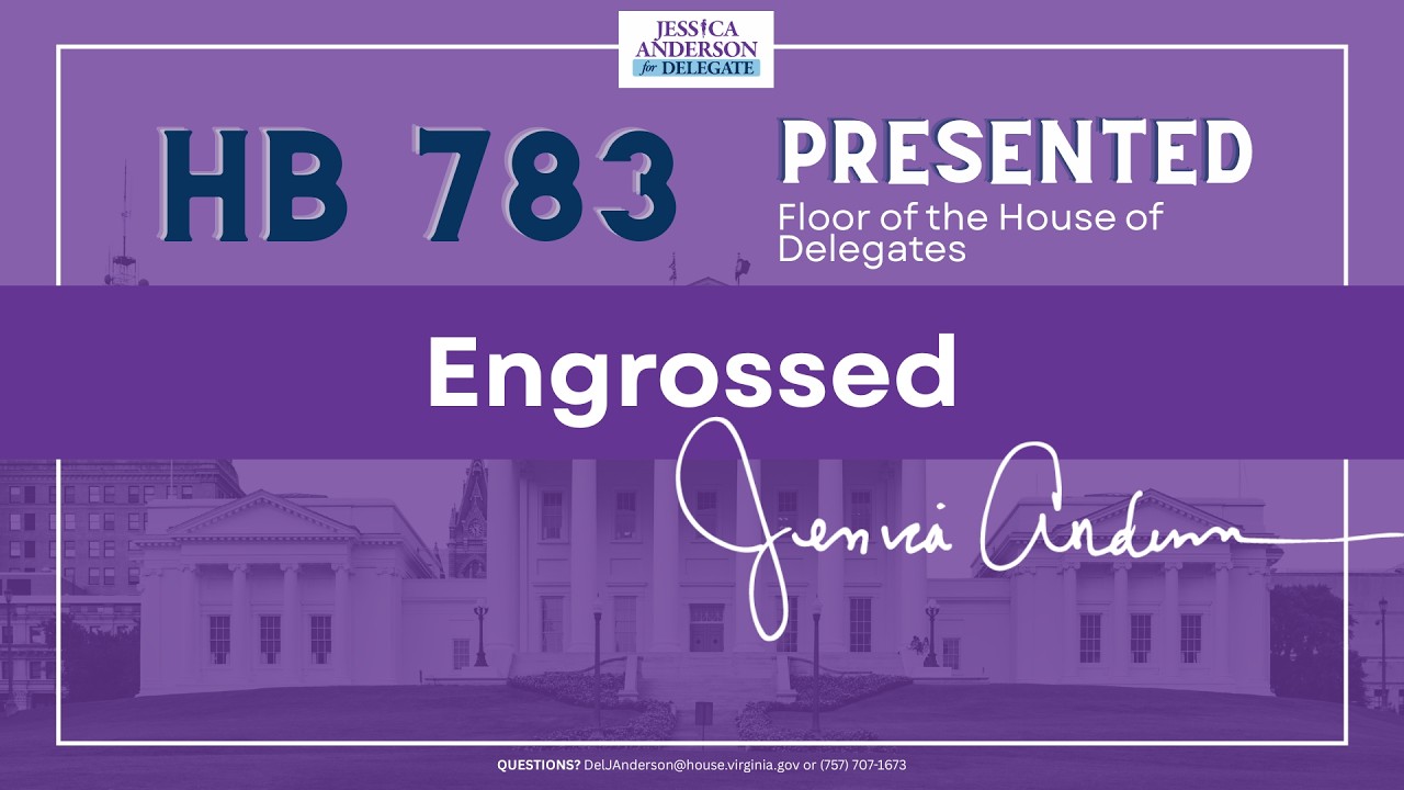 Introducing HB783 on the House Floor