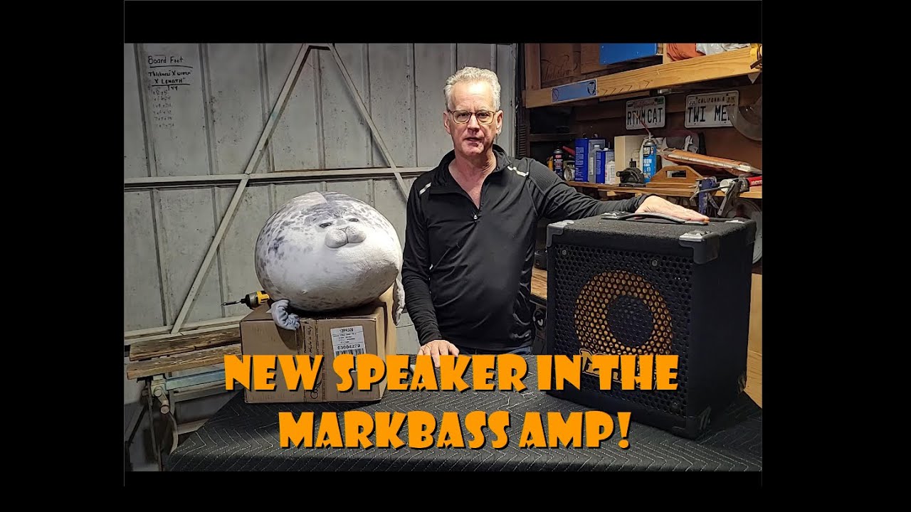 Fixing a Broken Speaker In A Markbass Amp Part 2