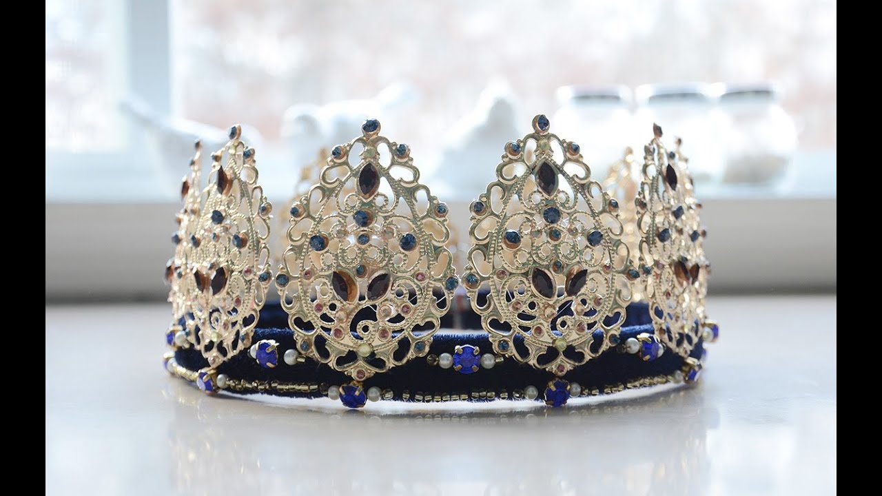 Embellished Brass Crown : Tutorial