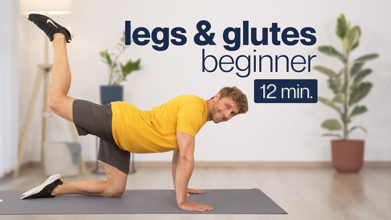 12 Minute Legs & Glutes Workout at Home (Beginner Friendly)