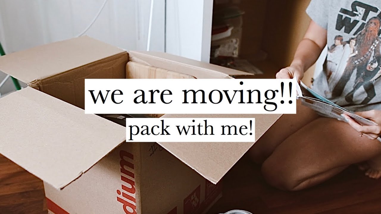 WE ARE MOVING! | Packing our whole house | Pack with me vlog