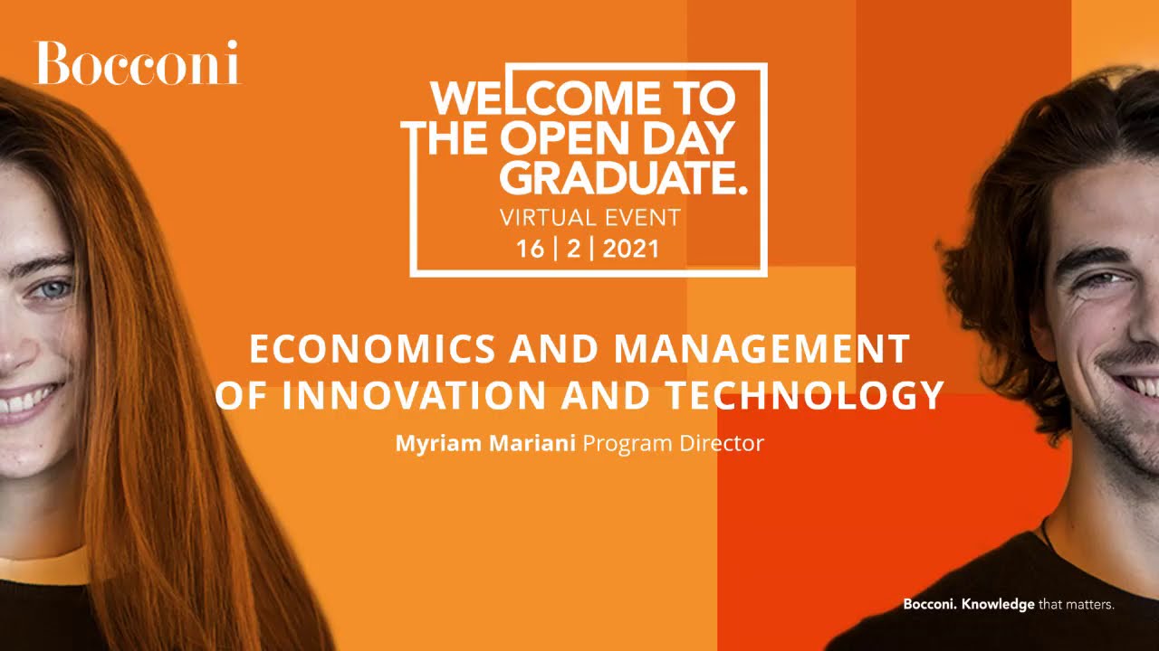 Economics and Management of Innovation and Technology